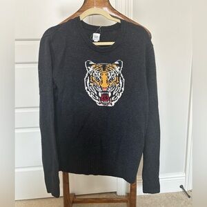 Women's Gap Black Tiger Sweater